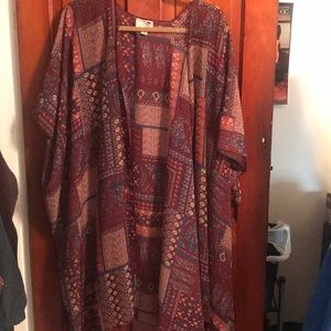 Paisley kimono, one size